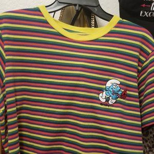 The Smurfs 2018 Striped Shirt